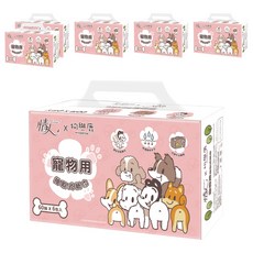 情人 寵物用抽取式紙巾 2層 60張, 6組, 6個裝