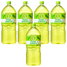ITO EN 伊藤園 PURE 大罐綠茶, 2L, 5瓶, 1入