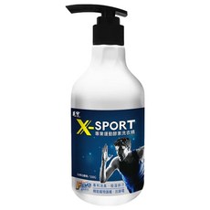毛寶 X-sport 專業運動酵素洗衣精 沁檸白麝香, 500g, 1瓶