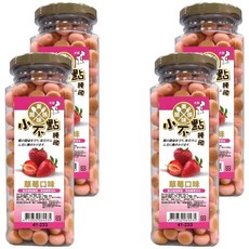 美味關係 小不點饅頭, 160g, 4罐, 草莓口味