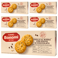 Bonomi 巧克力奶油餅乾, 150g, 5盒
