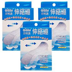 Tone Good 好格調 伸縮繃, 20片, 3盒
