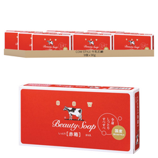 COW STYLE 牛乳石鹼 日本原裝進口 牛乳香皂 玫瑰滋潤, 90g, 9個