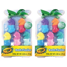 Crayola 繪兒樂 海馬款彩色入浴球, 75g, 2盒