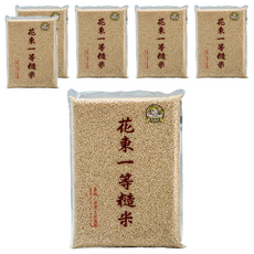 天生好米 花東一等糙米, 2.4kg, 6包