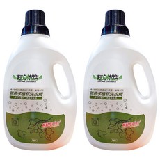 輕身體艷 無患子植萃洗衣精, 2kg, 2桶