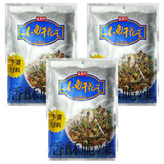 盛香珍小魚干花生, 60g, 3包