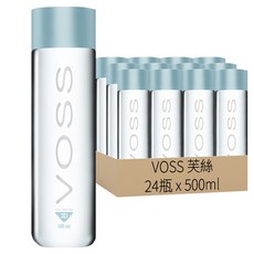 VOSS 芙絲 天然礦泉水 x 24瓶, 500ml