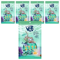 ViF 咪芙 M2 綿綿絲滑肉泥, 5個, 75g, 鮪魚 + 干貝