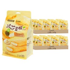 SUKHI 巧戀流芯蛋酥 白巧克力, 140g, 24袋