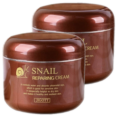 JIGOTT 蝸牛保濕修護面霜, 2罐