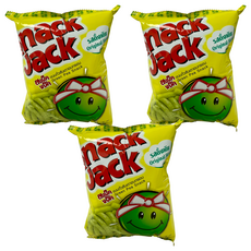 SNACK JACK 香脆青豆條, 3個, 62g