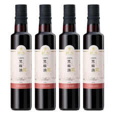GENG YUAN 耕沅 100%古法壓榨黑麻油, 250ml, 4瓶