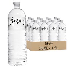 味丹 多喝水, 1.5L, 36瓶