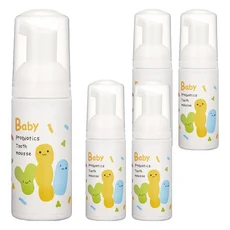 KU.KU Duckbill 酷咕鴨 寶寶益生菌慕斯牙膏 草莓,50ml,5條