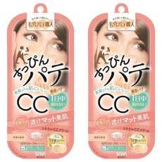 Keana Pate SHOKUNIN 毛孔職人 光透霧感CC霜 SPF50+ PA++++, 自然膚, 30g, 2條
