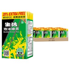 nulife 生活 泡沫綠茶, 300ml, 24入