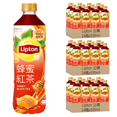 Lipton 立頓 蜂蜜紅茶, 535ml, 72瓶