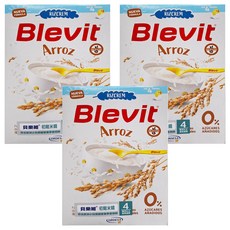 Blevit 貝樂維 初階米精, 適合4個月以上寶寶, 無麩質, 225g, 3盒