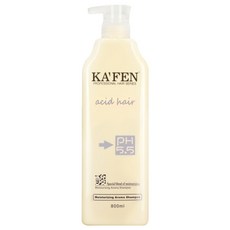 KA'FEN 卡氛 亞希朵酸性蛋白高保濕洗髮精, 800ml, 1瓶