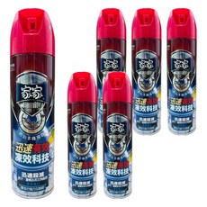 Family家家 凍效科技水性噴霧殺蟲劑, 550ml, 6瓶