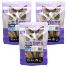CAT CHUP 喵洽普 香甜柳葉魚 貓咪營養凍乾零食 40g, 3包