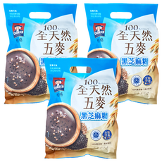 QUAKER 桂格 全天然五麥 黑芝麻糊, 30g, 10包, 3袋