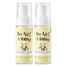 I'm Not A Baby 兒童潔顏慕斯，含山羊奶, 150ml, 2瓶
