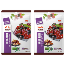ViVa 萬歲牌 蔓莓纖果 精選果乾及堅果, 150g, 2包