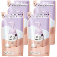 Liese 莉婕 蓬柔捲潤活泡沫 補充包, 180ml, 4包