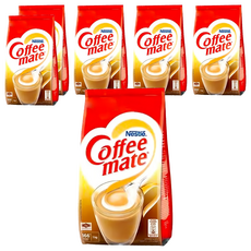 NESCAFE 雀巢咖啡 Coffee mate 奶精粉不含乳, 1kg, 1包, 6包