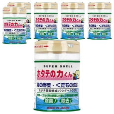 日本漢方 貝殼粉蔬果清潔劑 90g, 100%天然, 無色無味, 去除農藥, 6瓶