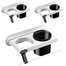 oenon 極緻無痕橫桿收納吹風機架, 清新白色, 3個