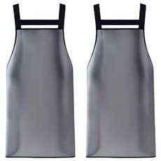 I am Panda 半透明聚氨酯防水圍裙 95cm, 2個, 半透明黑色