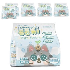 毛乾爽 薯薯ki 木薯砂, 小蘇打原香, 2.5kg, 6包