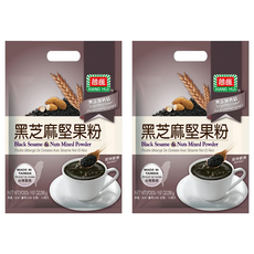 薌匯 黑芝麻堅果粉 無添加奶精 即溶即食 台灣製造, 28g, 10包, 2袋