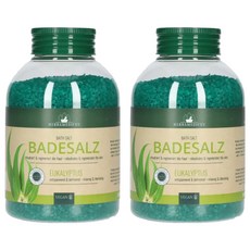 Herbamedicus 泡澡浴鹽 桉樹 575g 德國進口 天然精油 舒緩放鬆, 2瓶
