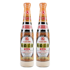 瑞春醬油 菊級清油 純素, 420ml, 2瓶