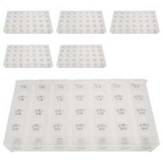 感恩使者 28格 一週四次 藥盒 附有彈簧 方便好拿取, 6個