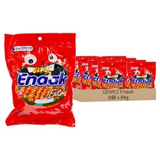 GEMEZ Enaak 韓式小雞麵 辣味 3包, 84g, 8袋