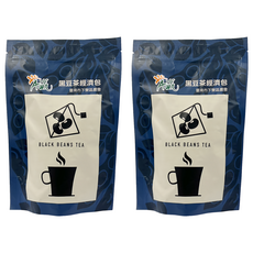 A贏 下營區農會 黑豆茶經濟包, 15g, 20包, 2袋