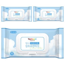 Tamsaa 衣物柔軟香氛烘衣片 棉花香 柔軟衣物 減少靜電 防皺抗皺, 60張, 3包