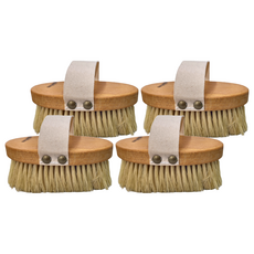 FALLER德國芙樂森 詠木香 特長天然植物纖維輕SPA筋膜按摩乾刷, 混色, 1入, 4個