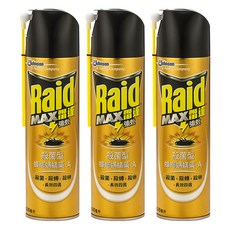 Raid 雷達 殺菌型蟑螂螞蟻藥, 500ml, 3罐