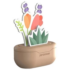 peripower 香氛小栽 MO-18 90 x 65 x 35mm 41g, 薰衣草+小蒼蘭+鼠尾草, 1組