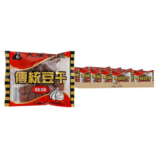 四乘六 傳統豆乾 蒜味, 30g, 10包