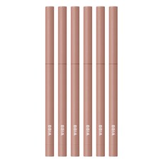 BBIA 魅雅 極細防水抗暈持久眼影眼線膠筆 0.3g 19 GINGER BURN 6支