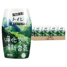 小麥購物 浴室香氛 森林 木質調 綠色 260ml 12罐, 289g