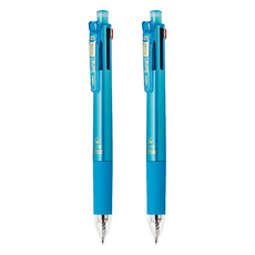 ZEBRA 斑馬牌 Surari multi 4+1 多功能真順筆 0.7mm 淺藍色, 2支
