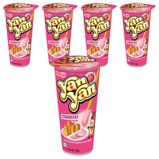 洋洋棒餅乾 - 草莓口味, 50g, 5個